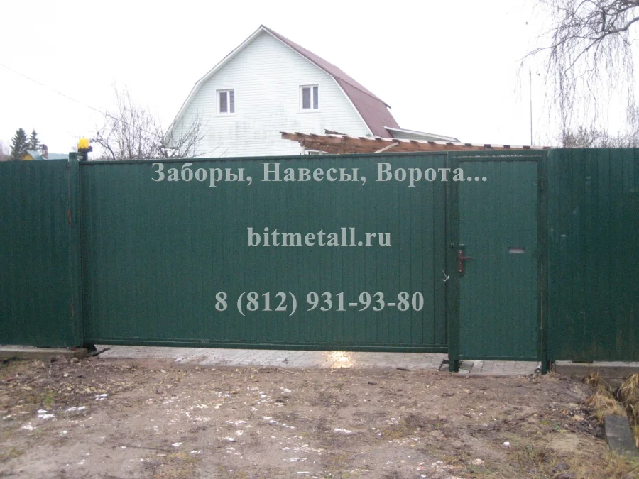 п. Сусанино (Ворота откатные)