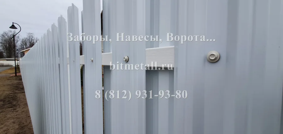 Ленинградская область. Евроштакетник