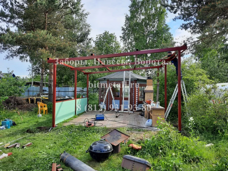 Навес-беседка Рахья