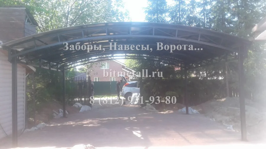п. Елизаветино (Навес арочный)
